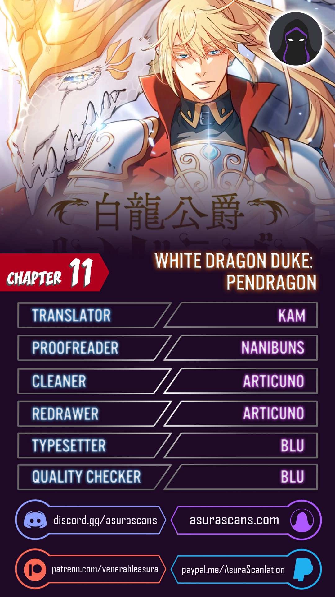 White Dragon Duke: Pendragon Chapter 11 1